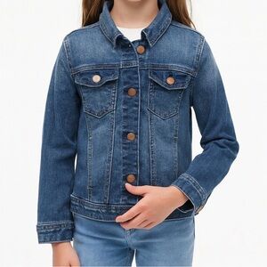 NWOT Crewcuts Classic Blue Jean Jacket Size 14